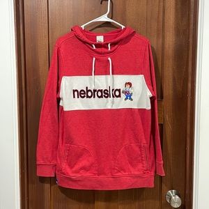 Women’s large Adidas Nebraska sweatshirt